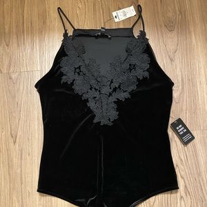 Express Bodysuit velvet